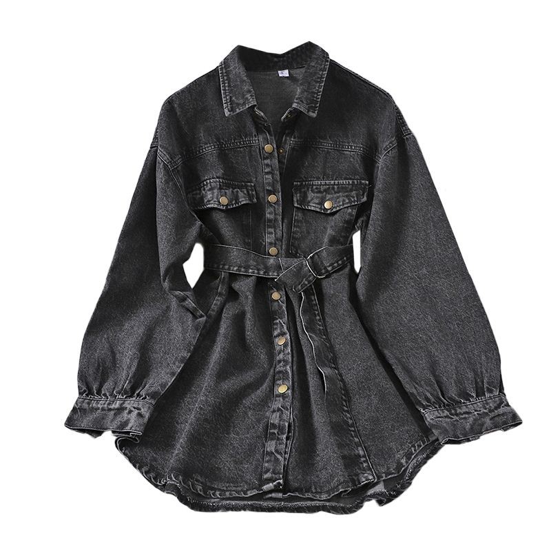 Váy denim dáng ngắn