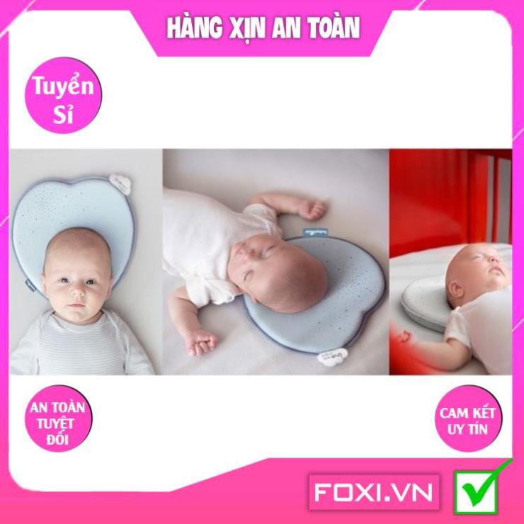 Gối chống bẹt đầu Lovenest Babymoov-Phù hợp với mọi loại giường-nôi-cũi-xe đẩy-Giúp bé ngủ sâu giấc hơn và thoải mái hơn