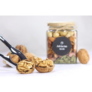 Hạt Mixed nut 5 hạt dinh dưỡng nhập khẩu (macca, hạnh nhân, hạt điều, óc chó, bí xanh)
