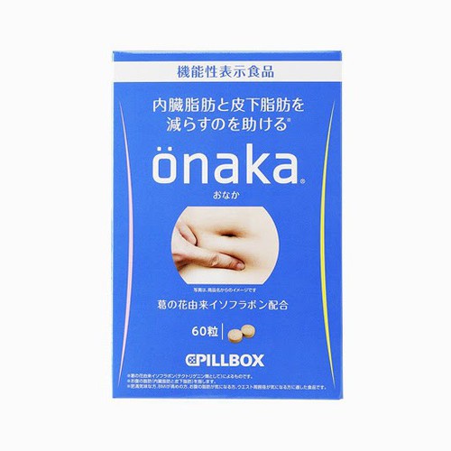VIÊN UỐNG GIẢM MỠ BỤNG ONAKA CỦA NHẬT (HỘP 60 VIÊN) - HÀNG NỘI ĐỊA NHẬT