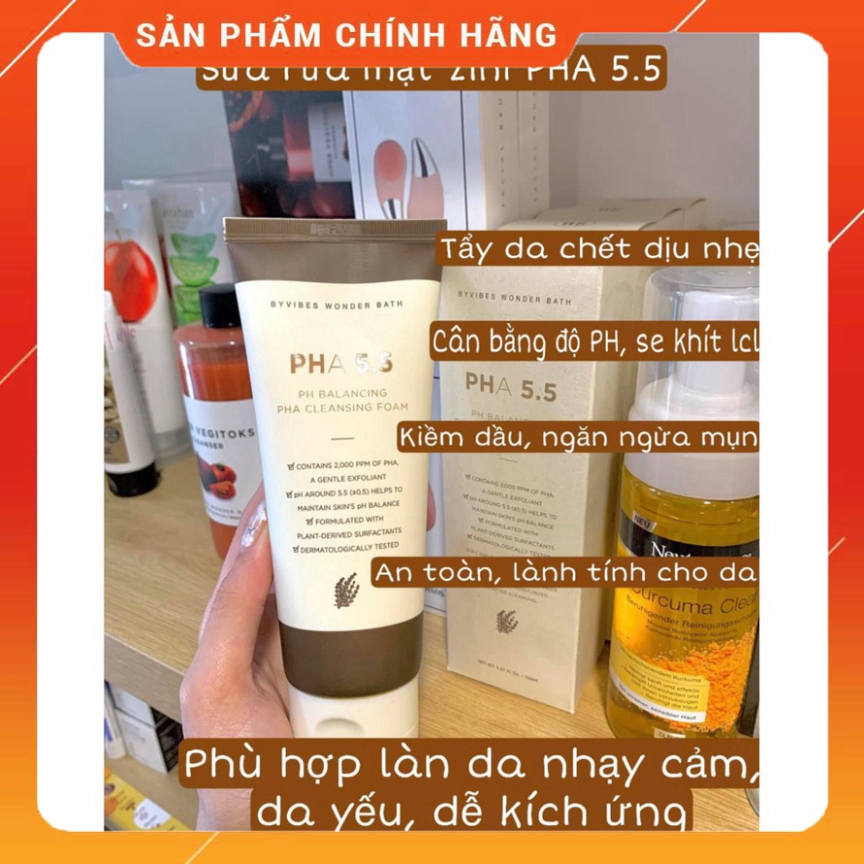 Sữa Rửa Mặt Cân Bằng Da PHA 5.5 pH Balancing Cleansing