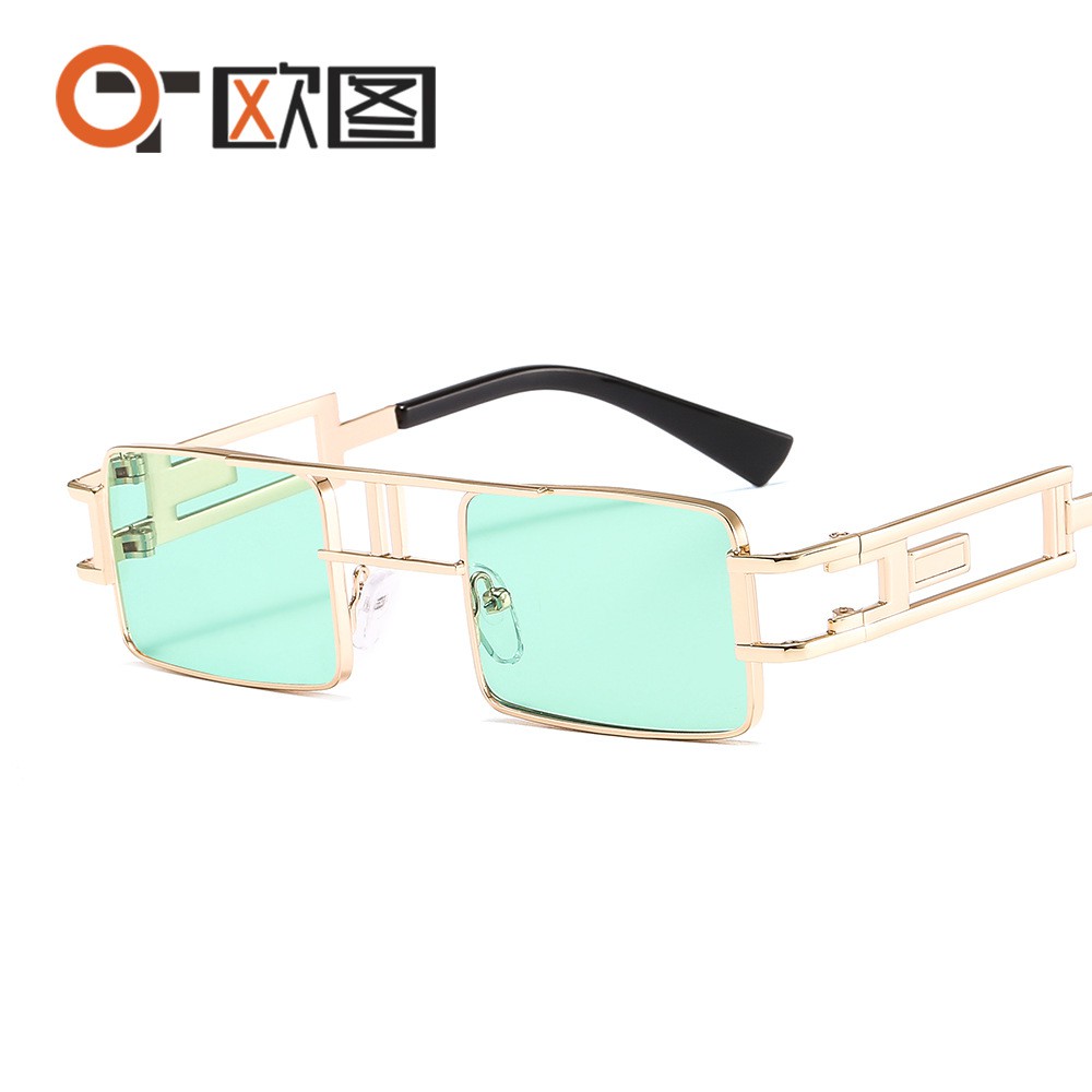 Kính Mát Gọng Kim Loại Phong Cách Steampunk 522