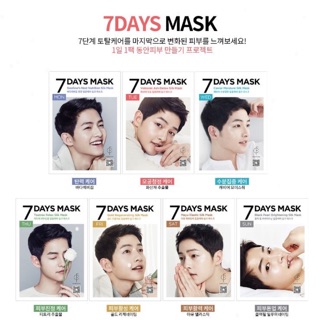 MẶT NẠ 7 DAYS MASK SONG JOONG KI - 7DAYS MASK FORENCOS
