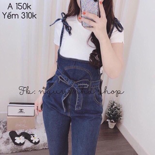 Sét yếm Jean Baggy