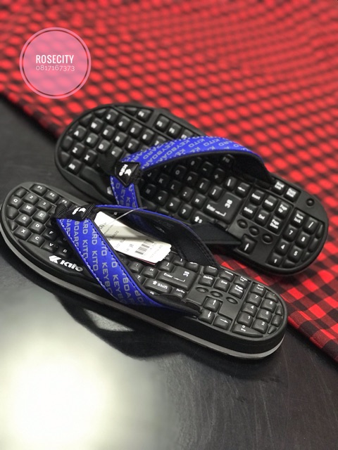 Dép Thái Lan xỏ ngón nam KITO bàn phím EM4210