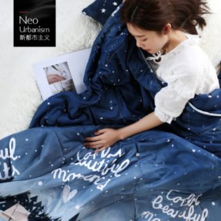 Bộ 4 món Cotton poly Trăng sao đêm