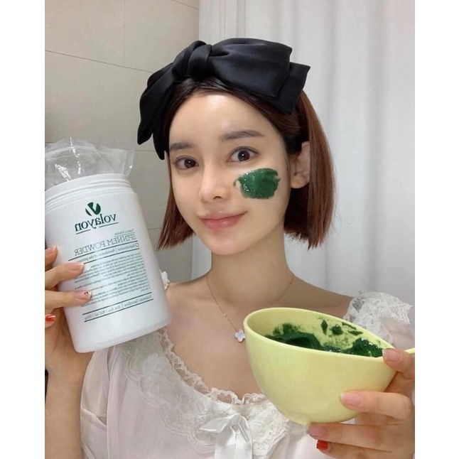 Mặt Nạ tảo xoắn Volayon 500g Hàn Quốc - Volayon mặt nạ tảo xoắn mặt nạ bột volayon