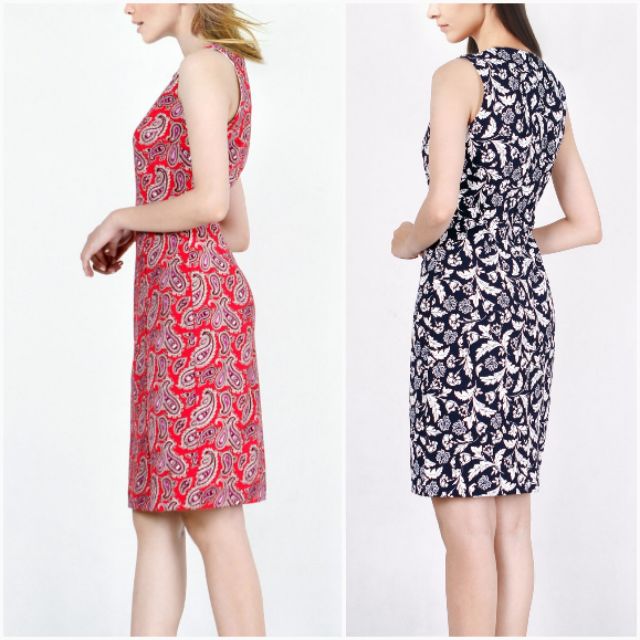 Đầm Banana Republic hoa văn hàng vnxk