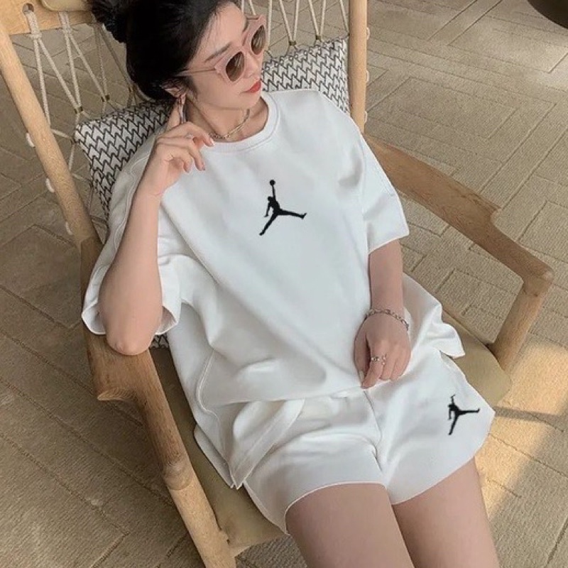 Bộ đồ thun phông ngắn hình THỂ THAO cotton Unisex
