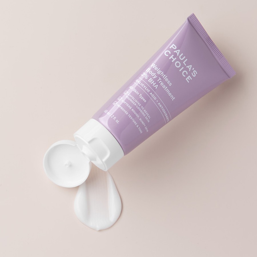 Kem Dưỡng Thể BHA Giảm Vấn Đề Về Lỗ Chân Lông 2% Paula's Choice Weightless Body Treatment 2% Bha 60ml 5707 | BigBuy360 - bigbuy360.vn