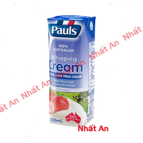 Kem sữa tươi/ Whipping cream PAULS 250ml