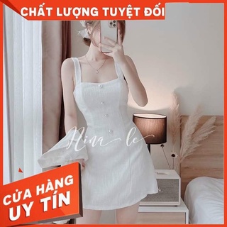 FREESHIP❣️SET ĐẦM DẠ HAI DÂY + KHOÁC DẠ CROPTOP