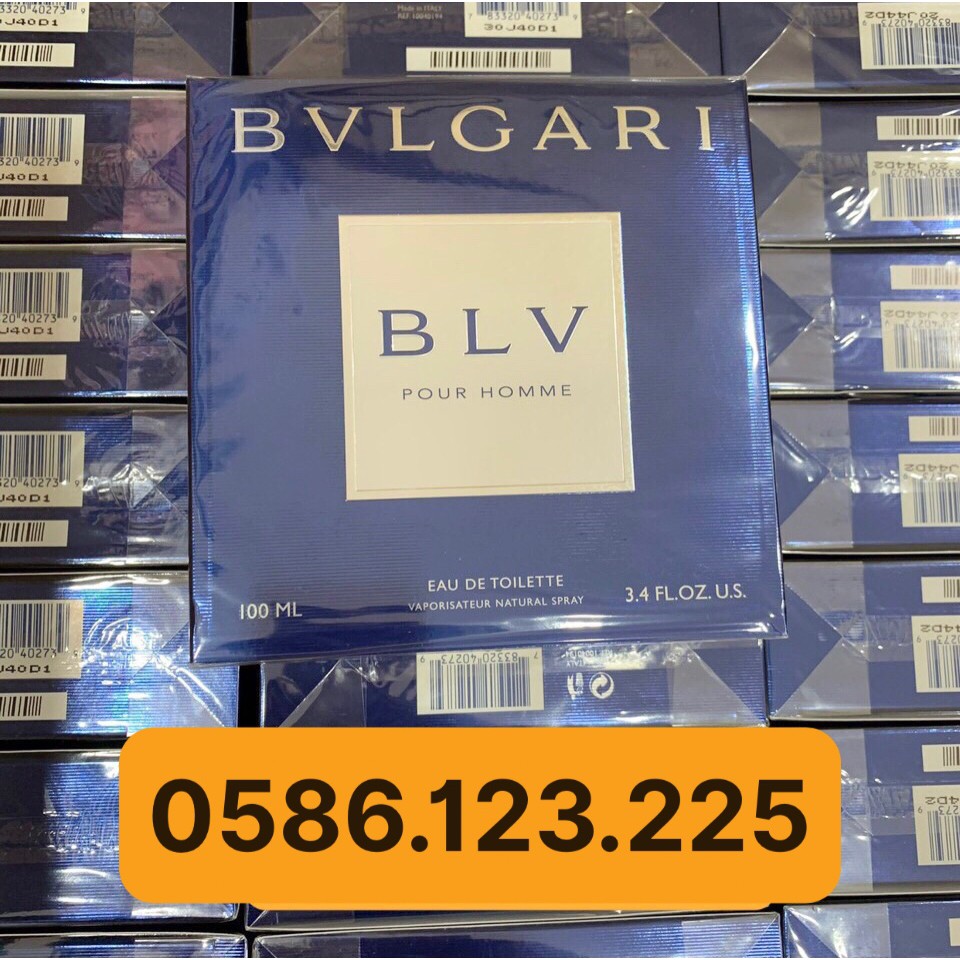 [CHÍNH HÃNG] Nước hoa nam Bvlgari BLV pour home 100ml