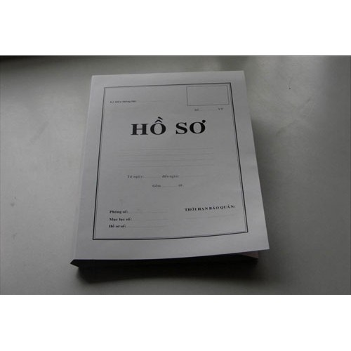 Bìa hồ sơ xin việc khổ F4 (Định lượng 100gsm)