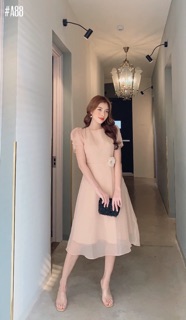 Đầm Voan Kiếng thiết Kế