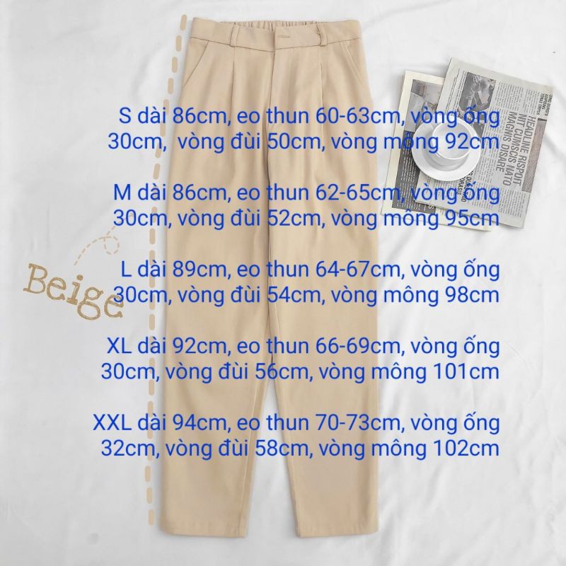 [Mã FAMARAL1 giảm 10K đơn 50K] Quần Baggy Kaki lưng Tây phối Chun CONI PANTS ullizang form đẹp (Ảnh thật)