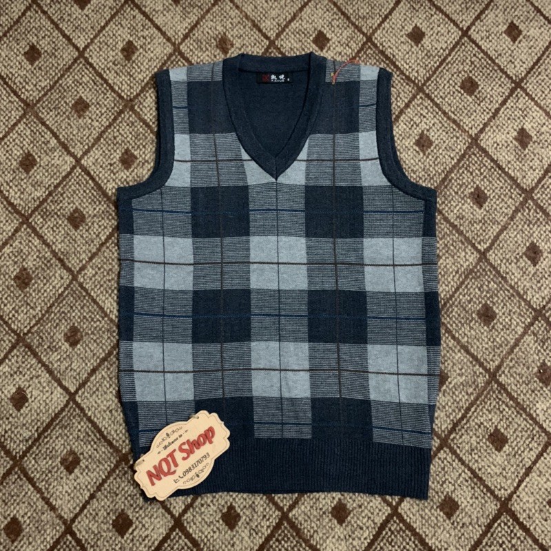 (Chát Chọn Mẫu) Áo Len Ghi Lê Gile Nam Trung Niên, Trung Tuổi Cao Cấp | BigBuy360 - bigbuy360.vn