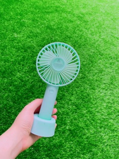 Quạt Mini Cầm Tay 3 Tốc Độ CÓ DÂY SẠC+ PIN