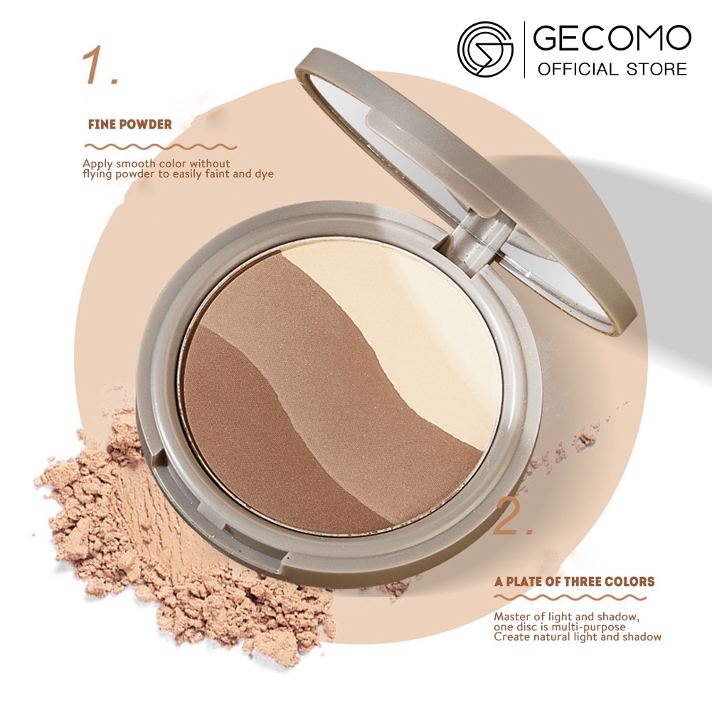 Bảng phấn tạo khối 3 màu sắc hoàng hôn độc đáo | BigBuy360 - bigbuy360.vn