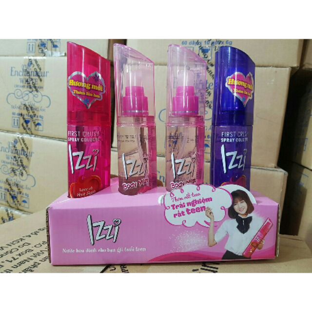 Combo 3 chai nước hoa toàn thân Izzi 100ml