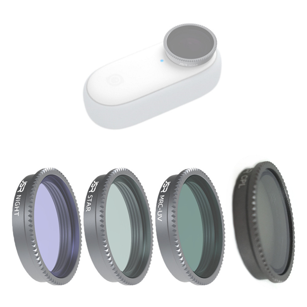 Kính UV CPL Star Night Lens Filter Cap cho Insta360 GO 2 GO2 GO 3 GO3 Camera hành động