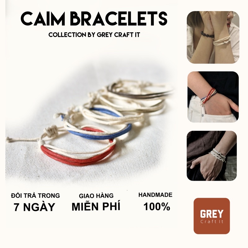 Vòng Caim Bracelet | Handmade 100% | Boho Style Độc Lạ | Phù hợp mix nhiều loại vòng | Nhận đặt vòng theo yêu cầu