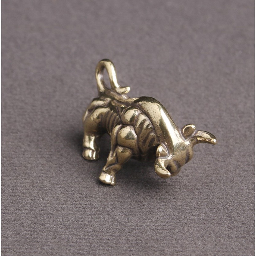 Tượng bò tót bằng Đồng 🎁FREESHIP🎁Tượng đồng phụ kiện tiểu cảnh, bàn trà, trang trí bonsai, bàn làm việc | BigBuy360 - bigbuy360.vn