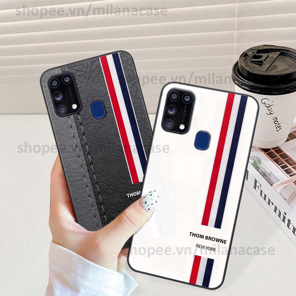 Ốp Samsung M31 in hình các thương hiệu nổi tiếng trẻ trung thể thao cá tính