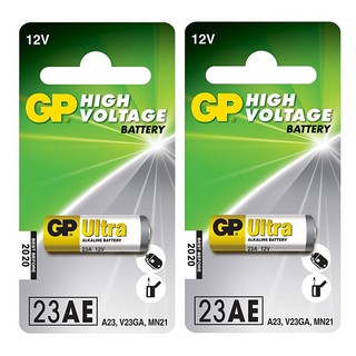 Bộ 2 Pin 23AE , Pin Chuông cửa báo động xe hơi 12V GP Ultra High Voltage