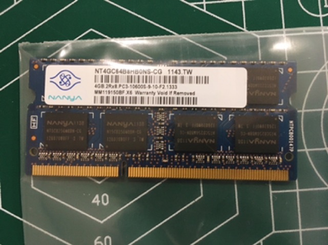 RAM Laptop 4GB PC3 10600S (1333MHz