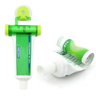 Useful Plastic Rolling Tube Squeezer Toothpaste Holder Bathroom Dispenser