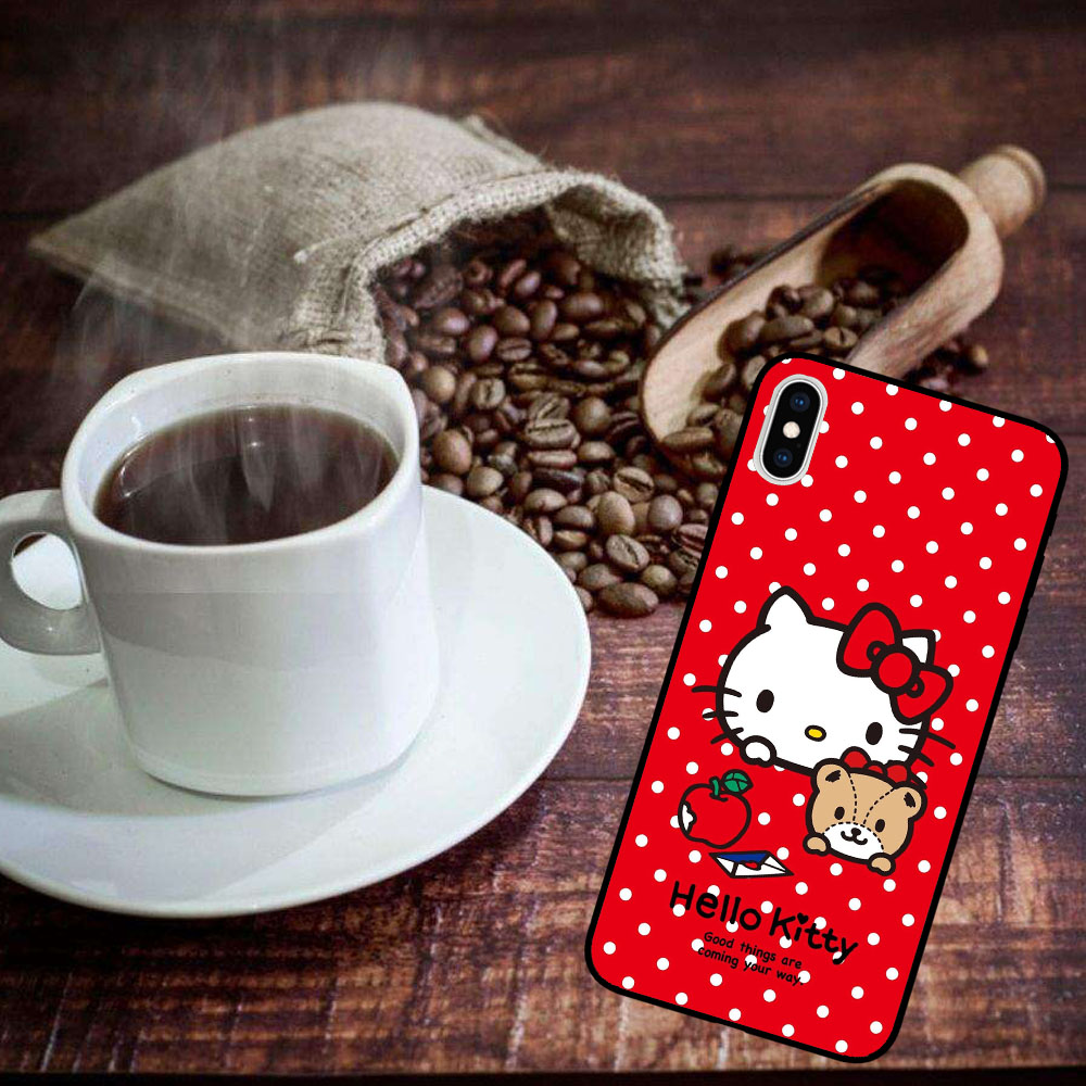 OPPO A1 A37 A39 A57 A59 A73 A7X A83 A92S A9 2019 Neo 9 F1s F5 F7 F9 F11 Pro Red Hello Kitty SY1 Soft Case