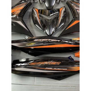 Dàn áo Exciter 150 cam đen tem RC