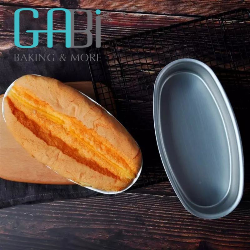 Khuôn loaf oval nhôm đúc làm bánh mỳ hoa cúc