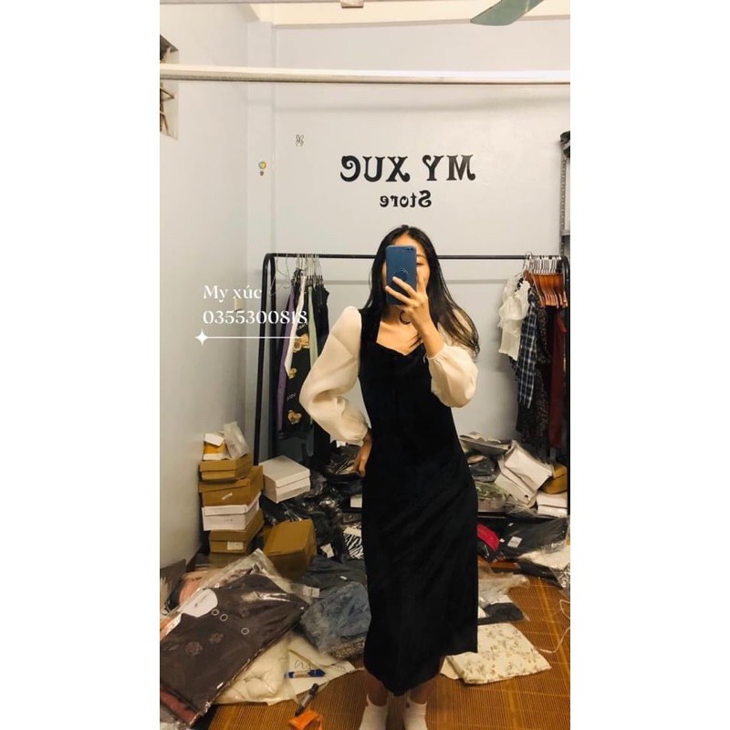 VÁY NHUNG TIỂU THƯ | BigBuy360 - bigbuy360.vn