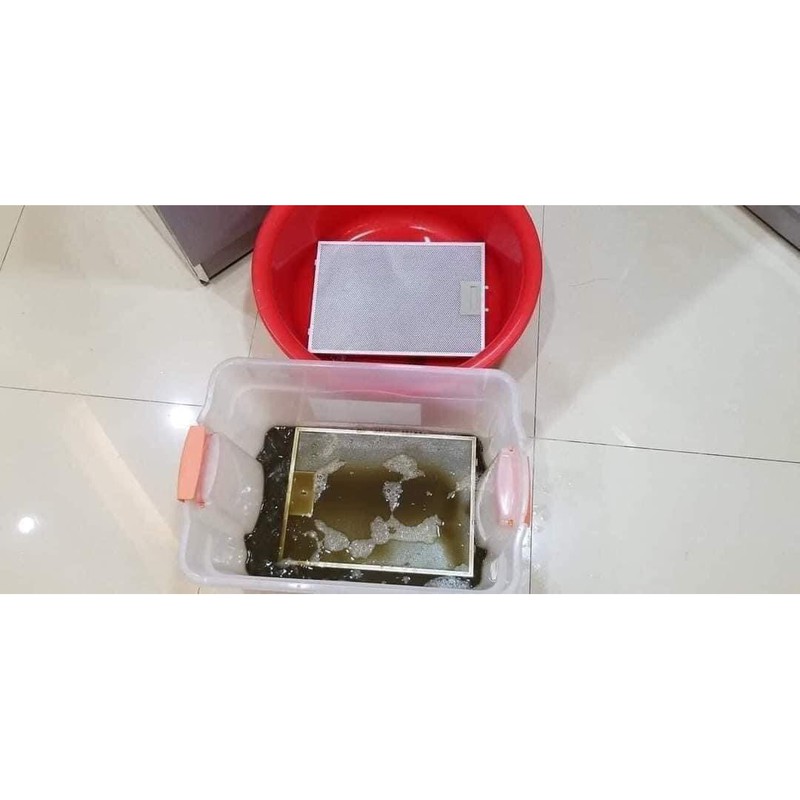 Sabo M đánh bật dầu mỡ, mảng bám lâu ngày của máy hút mùi