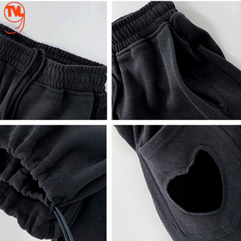 Quần jogger nữ túi tym TVL1999 quần ống rộng kiểu dáng thể thao bo gấu chất liệu vải nỉ thun da cá cao cấp hàng loại 1 | BigBuy360 - bigbuy360.vn