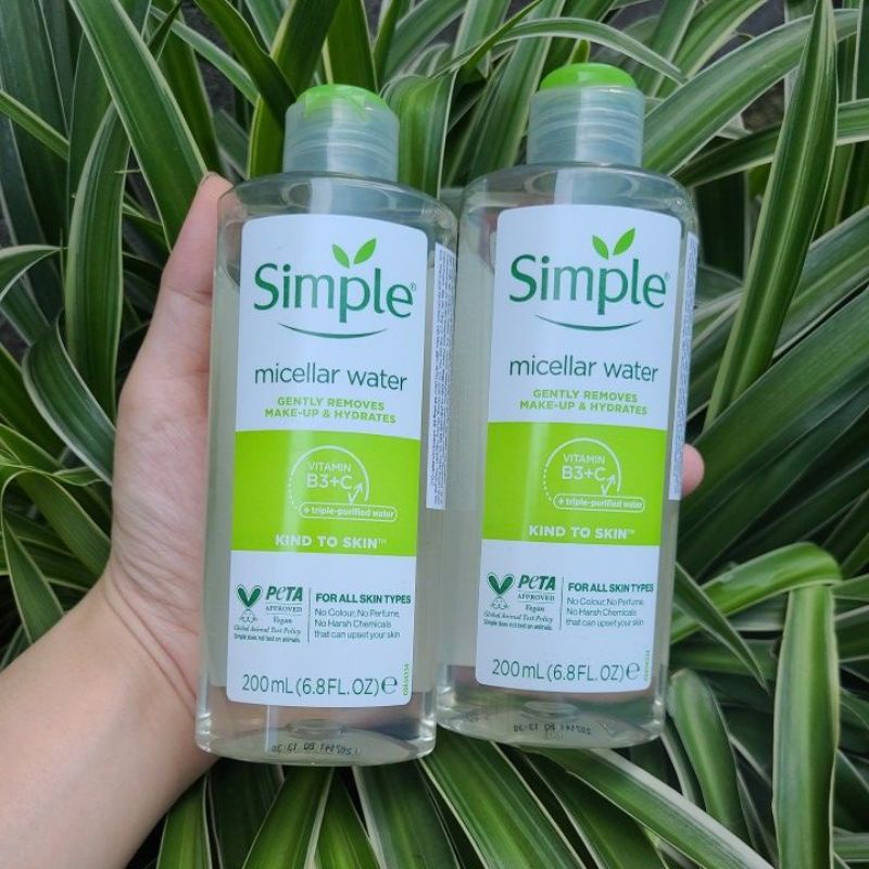 Nước Tẩy Trang Simple Micellar Water 200ml