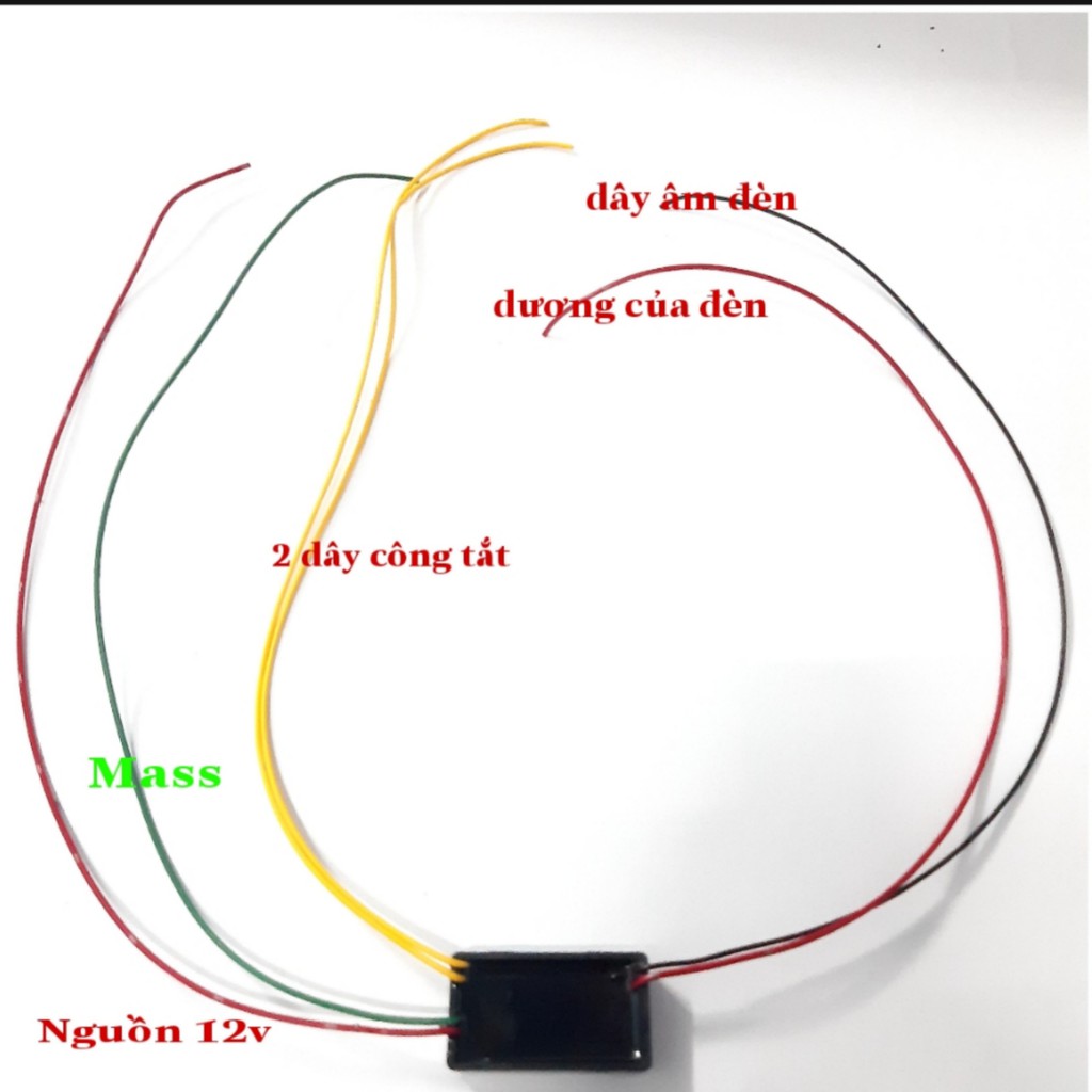 Mạch passing đèn trợ sáng 4 chế độ