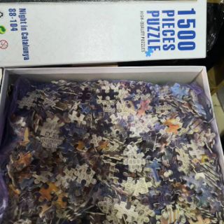 Tranh xếp hình 1500 mảnh