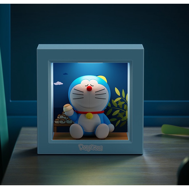 [ CHÍNH HÃNG ] Đèn ngủ kèm mô hình Doraemon