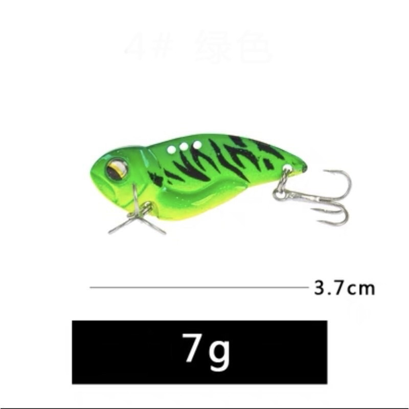 Mồi giả câu cá lure cá sắt VIB chuyên câu cá lóc, cá chày, măng, chẽm