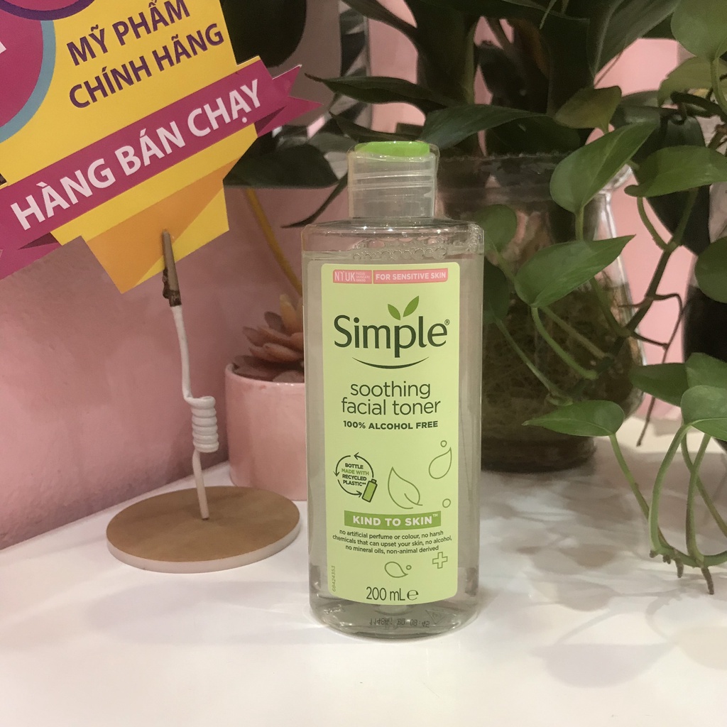 Nước Cân Bằng Da Simple 200ml