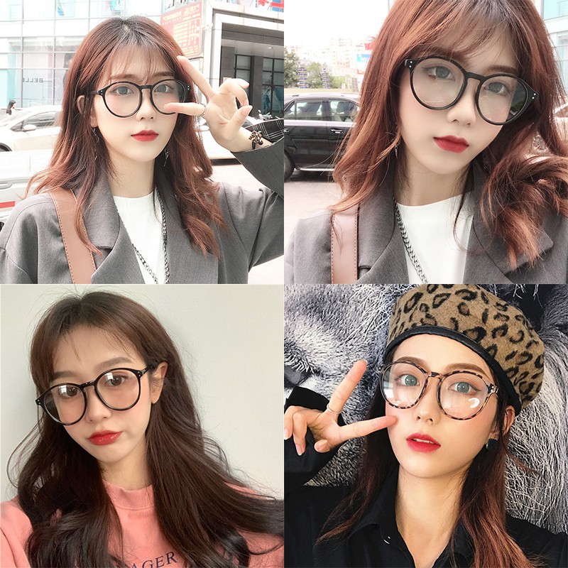 Kính gọng to màu kẹo ngọt phong cách Hàn Quốc