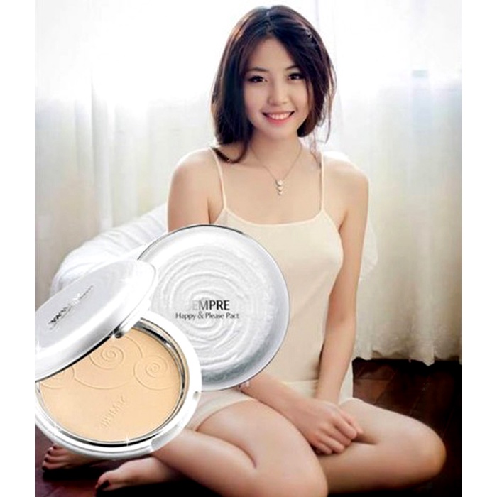 phấn phủ geo sempre happy &amp; please pact chính hãng hàn quốc