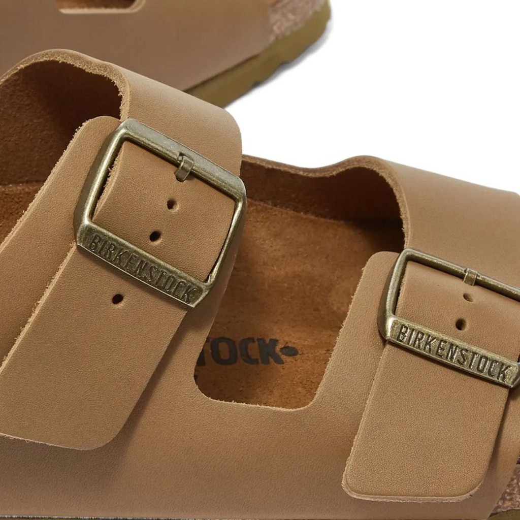 Dép Quai Ngang Nam Nữ Unisex Birkenstock Arizona 1017261 Màu Nâu