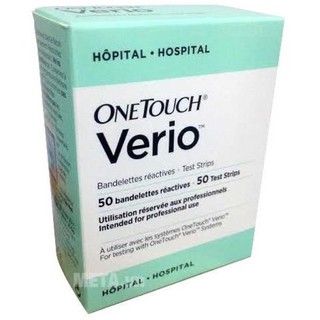 Que thử đường huyết One Touch Verio (50 test)