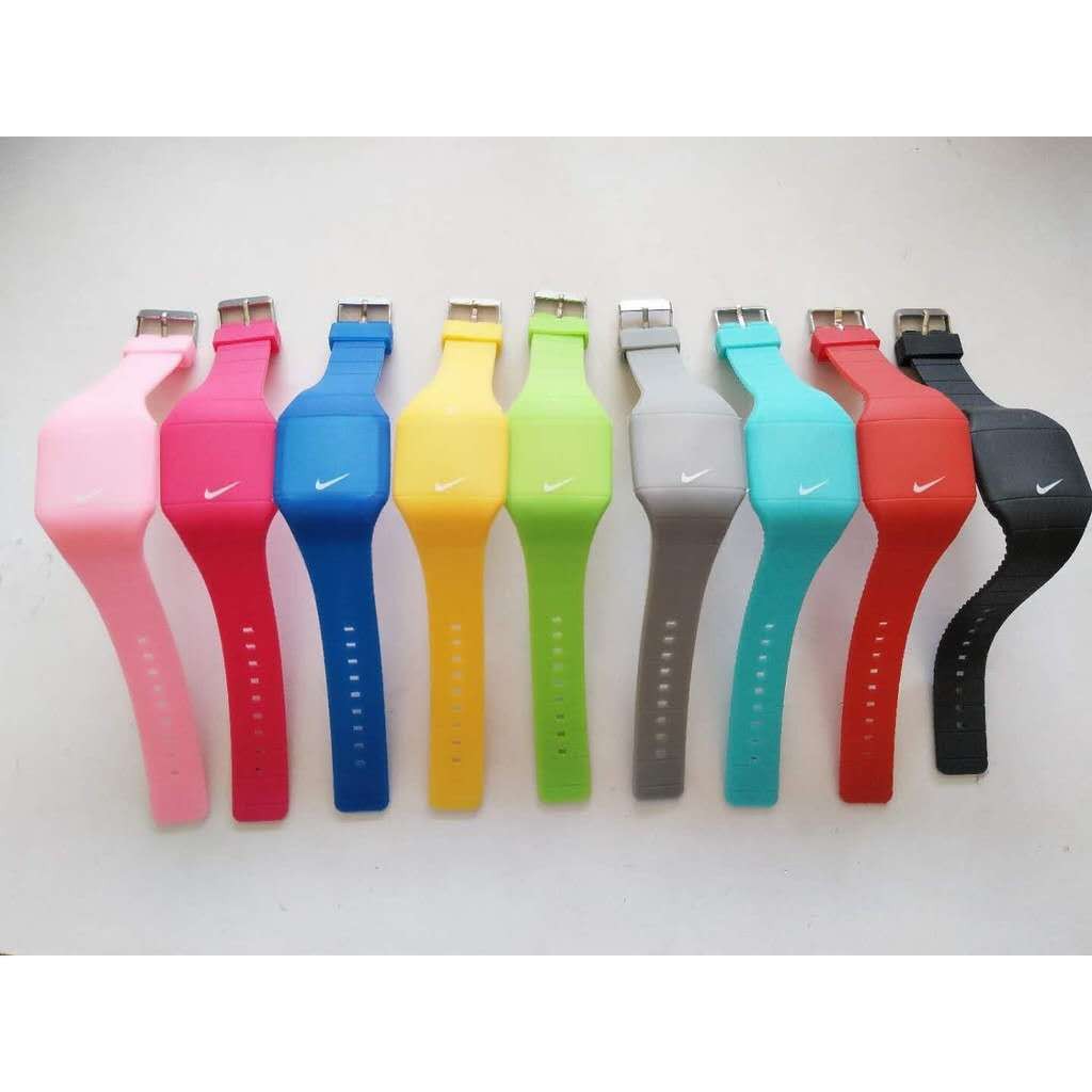 Đồng Hồ Điện Tử Thể Thao Có Đèn Led Cho Nam Nữ nike watch