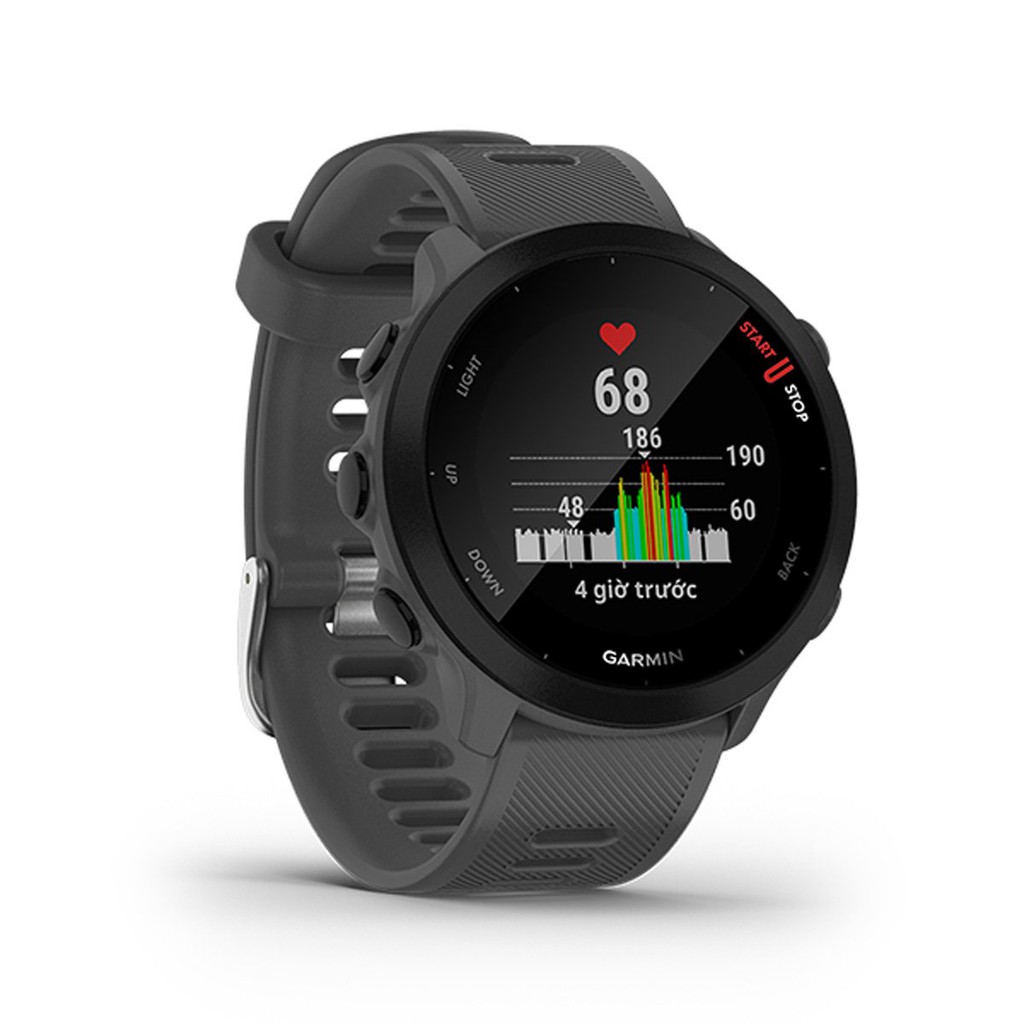 [Mã SKAMCLU9 giảm 10% đơn 100K] Đồng hồ thông minh Garmin Forerunner 55 chính hãng mới 100% | Bảo hành 12 tháng | Giao