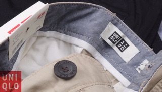 Quần short kaki Uniqlo